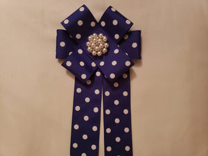 "Not So Basic" Blue Bow