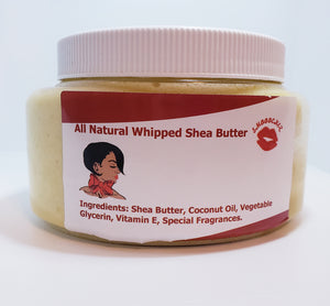 All Natural Whipped Shea Butter (8 oz)